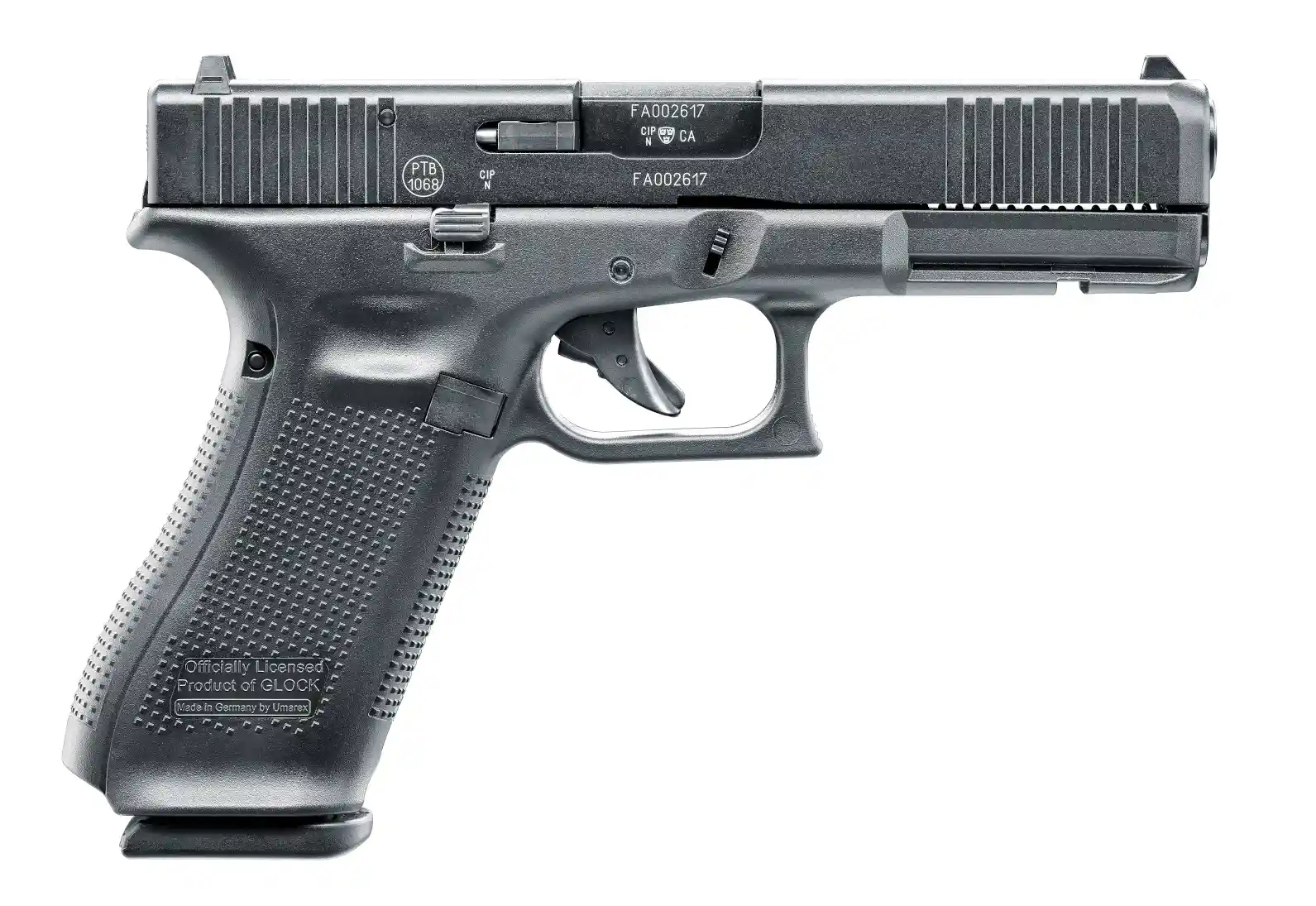 Glock 17 Gen5 SV Schreckschusspistole 9 mm P.A.K 311.02.02