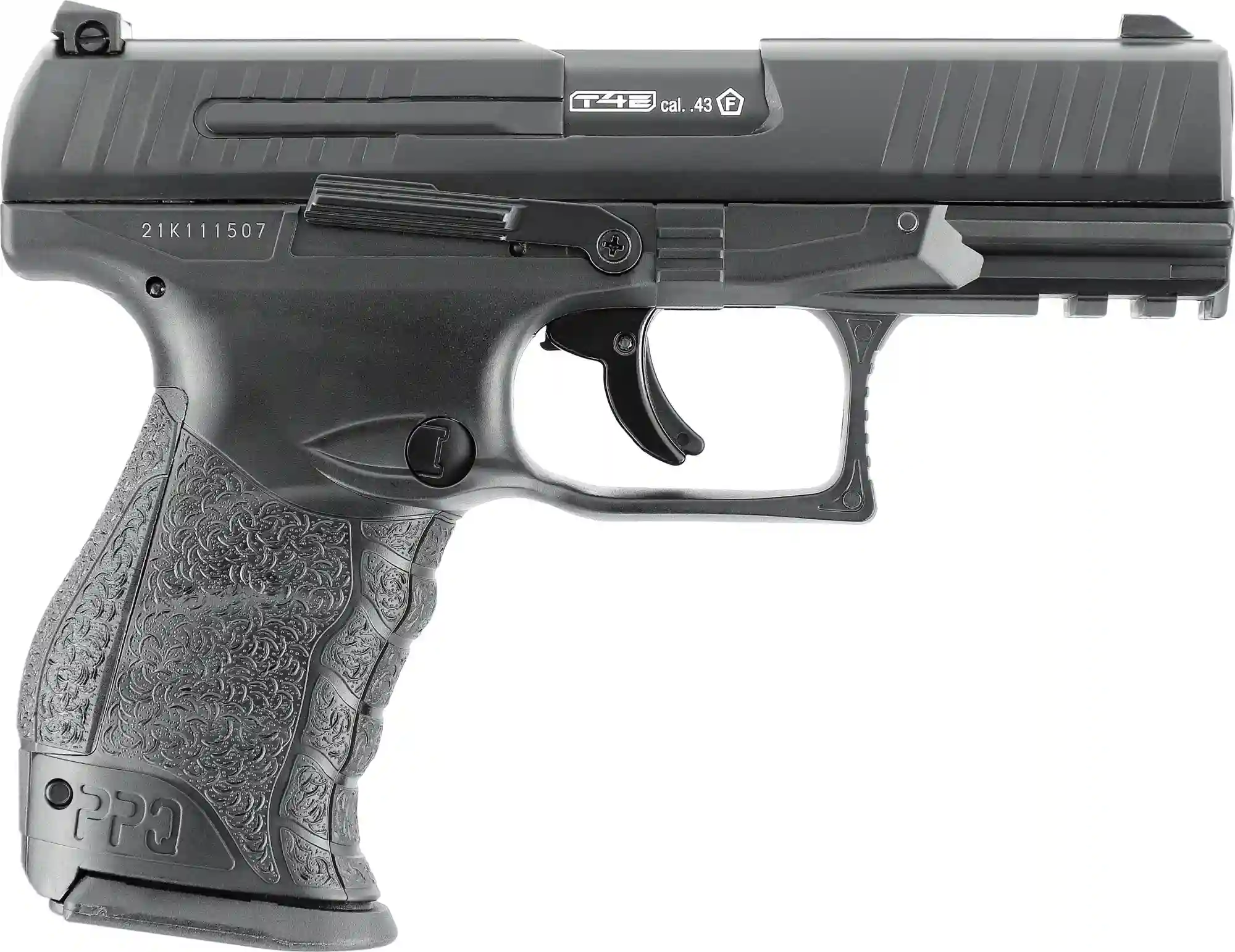 Walther PPQ M2 T4E RAM Kaliber.43 + 25 Stück Umarex CO2 Kapseln + 100  Rubberballs