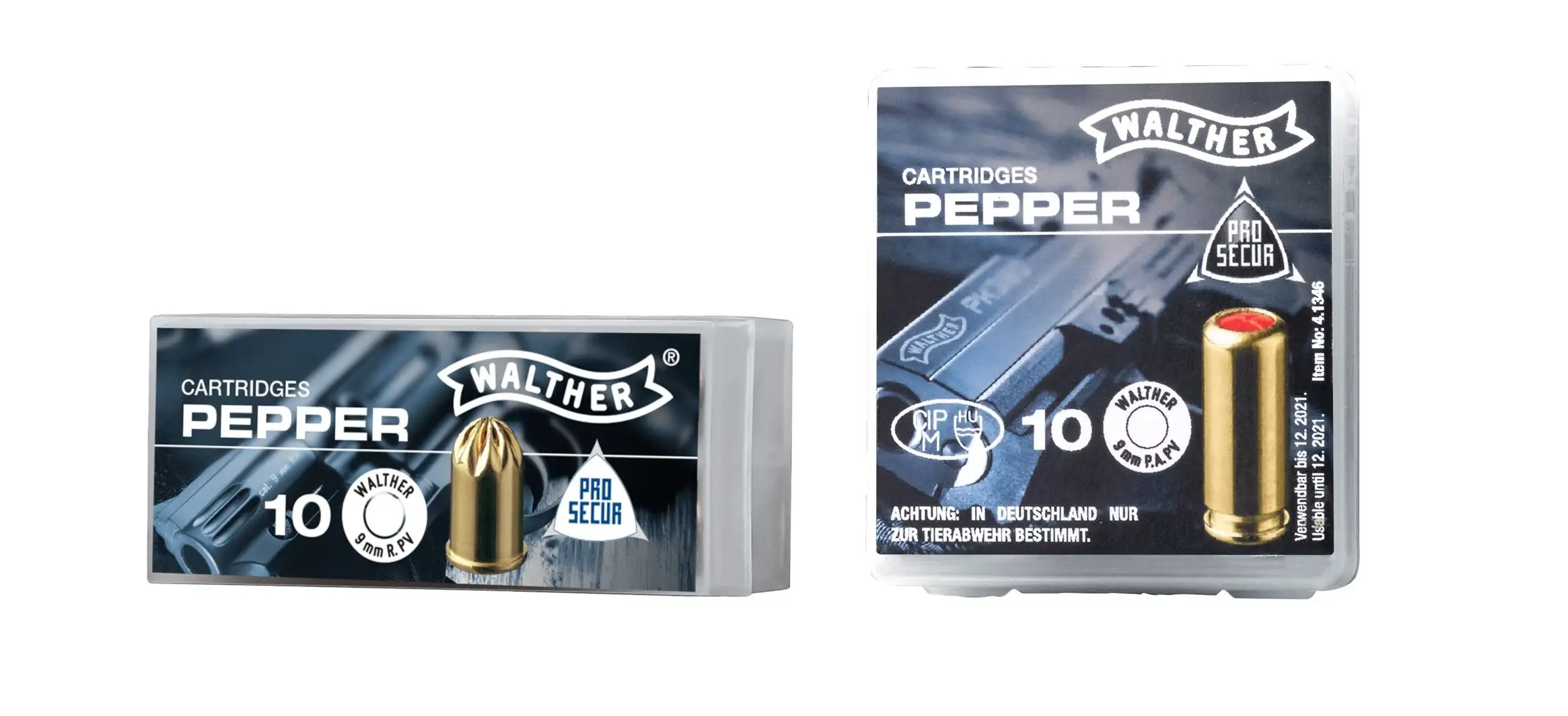 Gas- / Pfefferpatronen