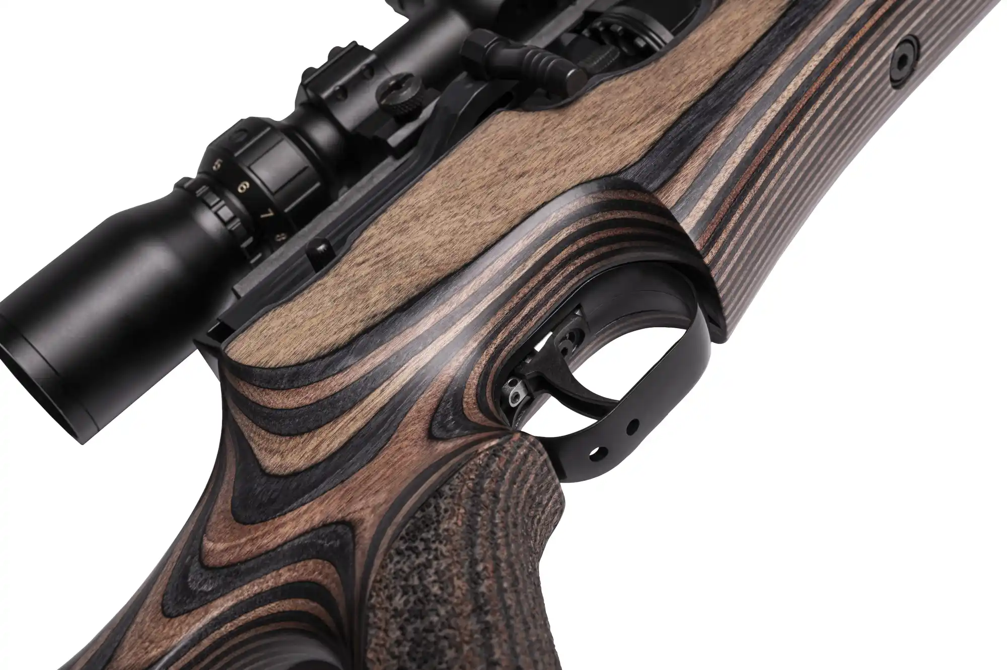 Weihrauch HW 100 TK Pressluftgewehr 4,5 mm Schichtholzschaft mit Schalldämpfer