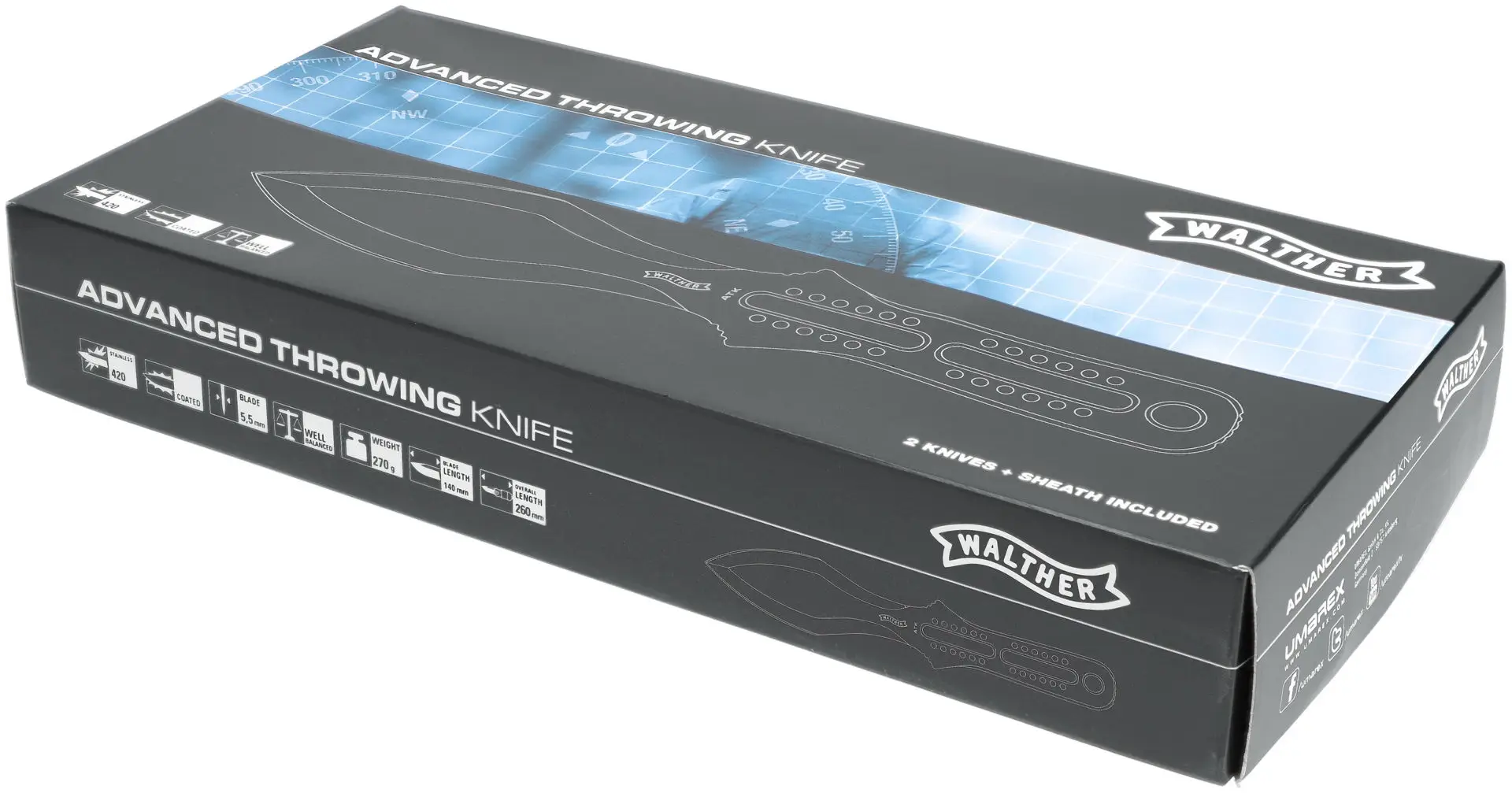 Walther ATK Wurfmesser