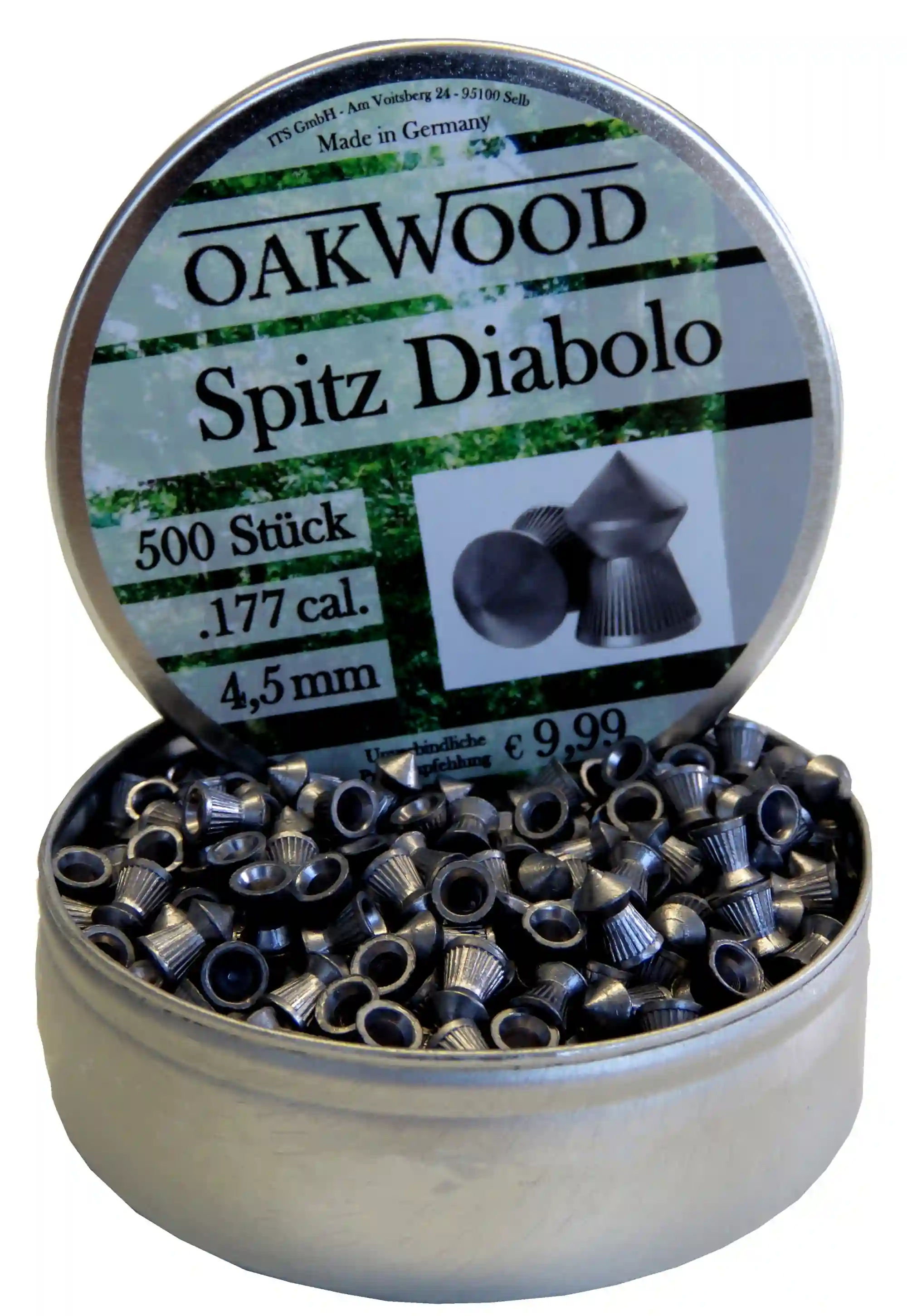 Oakwood Spitz Diabolos 4,5 mm