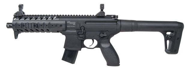 SIG SAUER MPX CO2-Gewehr Schwarz 4,5 mm Diabolo