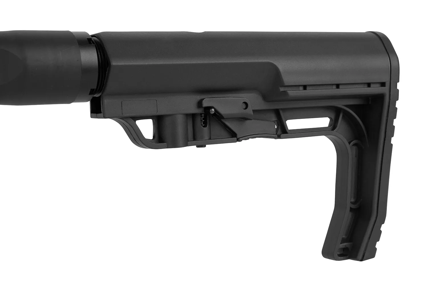 Diana Bandit Tactical Gewehr in schwarz mit Schalldämpfer und Leuchtpunktvisier