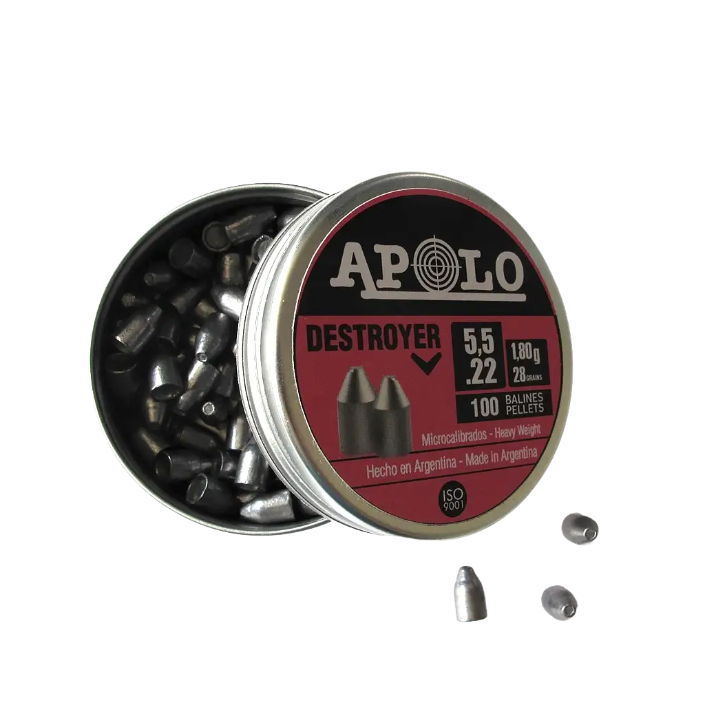 Apolo Destroyer Spezialkopfdiabolos 5,5 mm 100er Dose