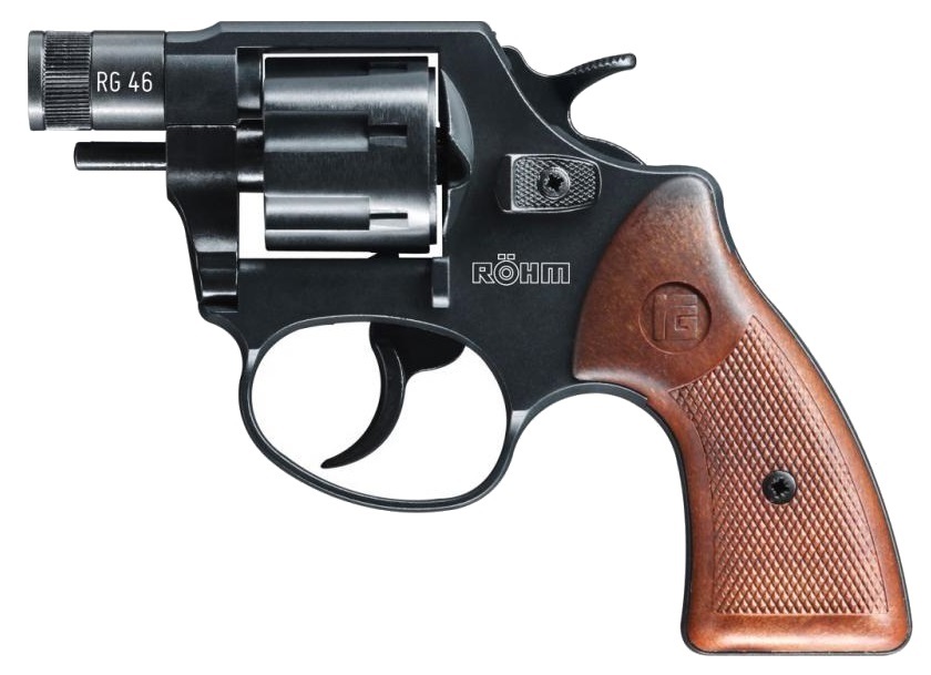 Röhm RG46 Schreckschussrevolver Brüniert 6 mm Flobert