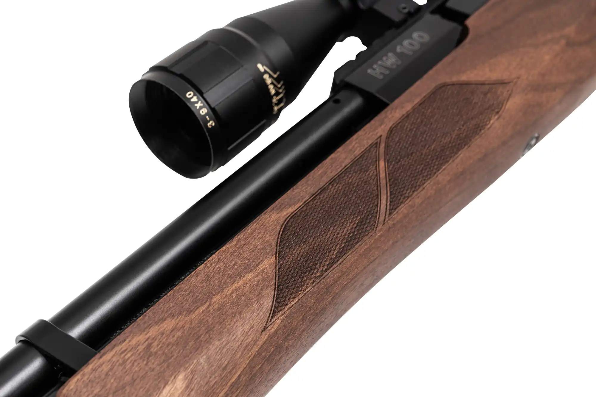 Weihrauch HW 100 S Pressluftgewehr 4,5 mm Schalldämpfer