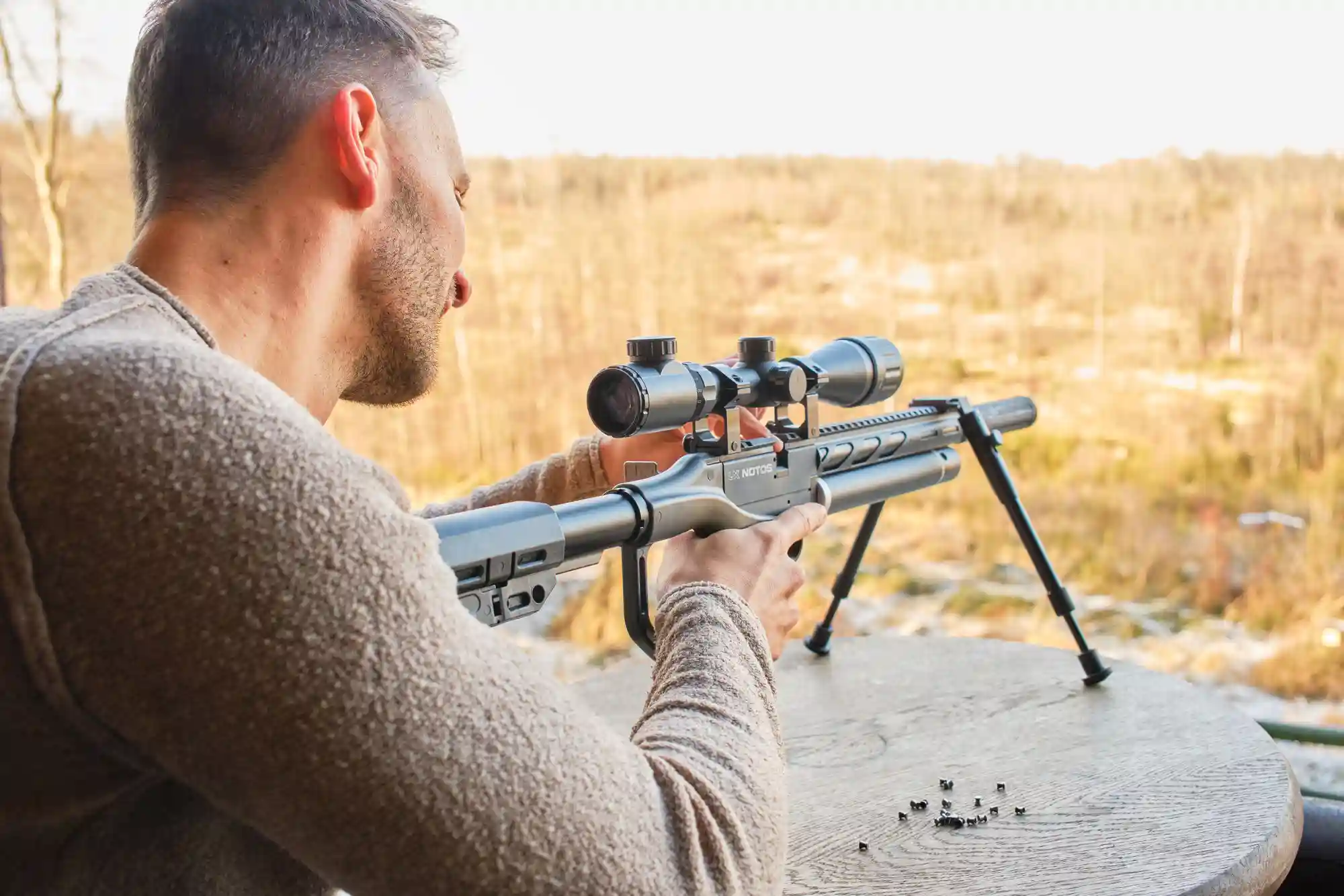 UX Notos Carbine Set cal. 4,5 mm (.177) Diabolo Pressluftgewehr 