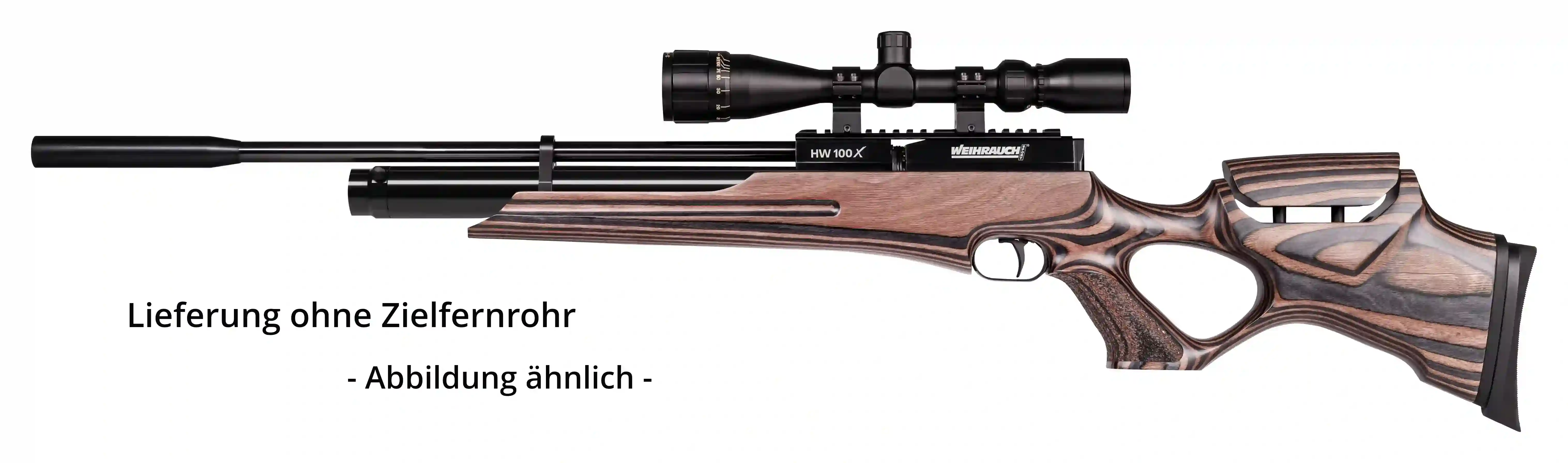 Weihrauch-HW 100 X-T Schichtholzschaft mit Mündungsbremse