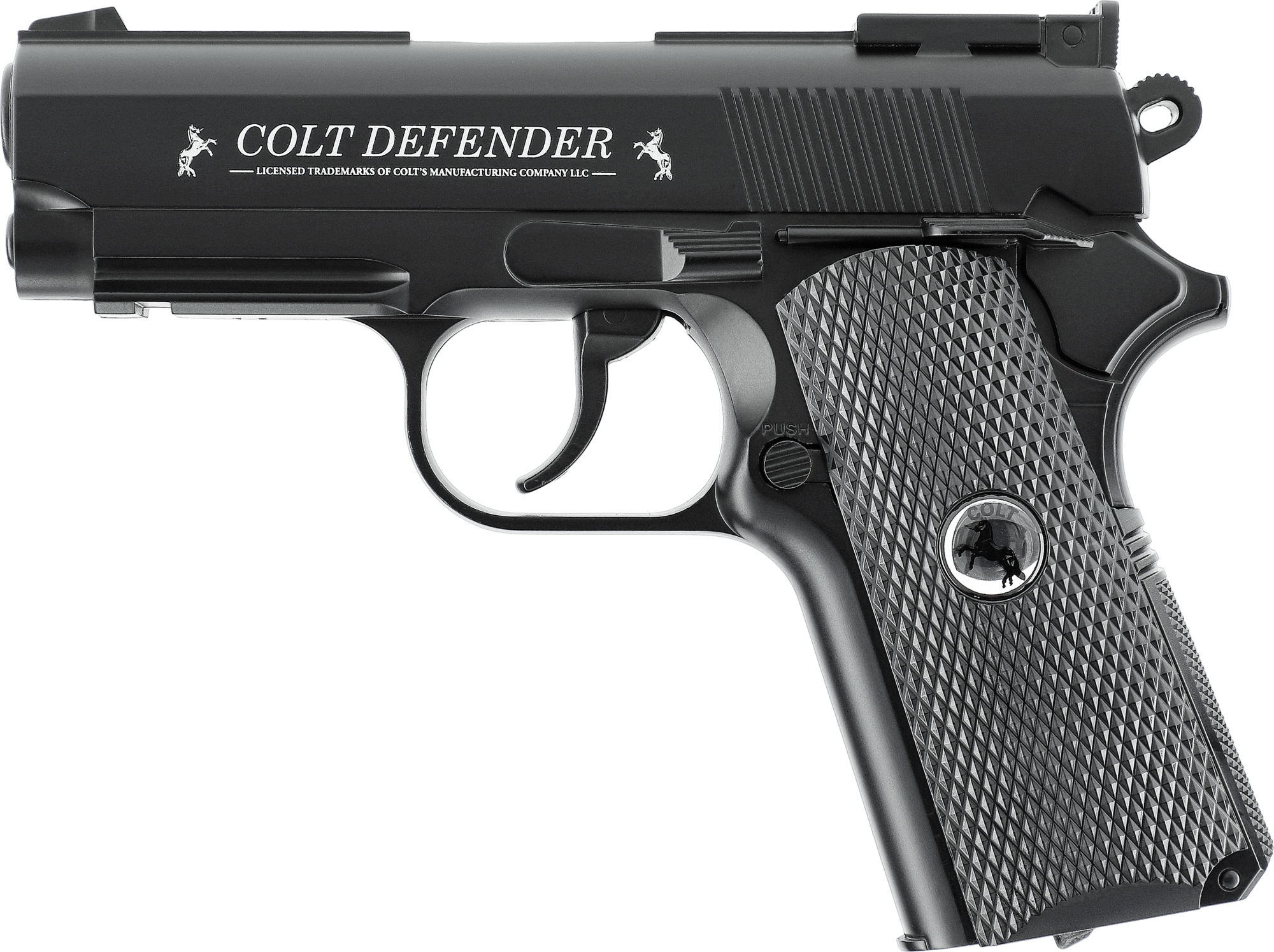 Colt Defender CO2 Pistole 4,5 mm Brüniert Vollmetall