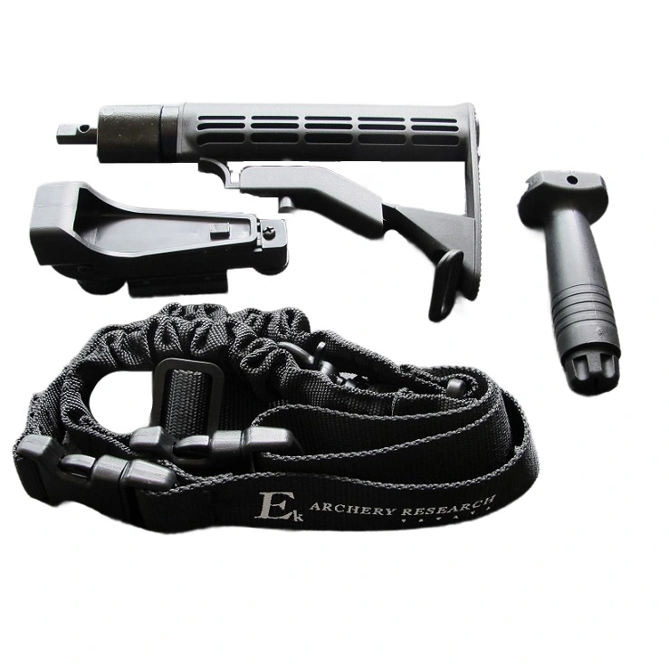 EK R9 Zubehör Set inkl. verstellbarem Schaft, Leuchtpunktvisier, Tragegurt und Pistolengriff