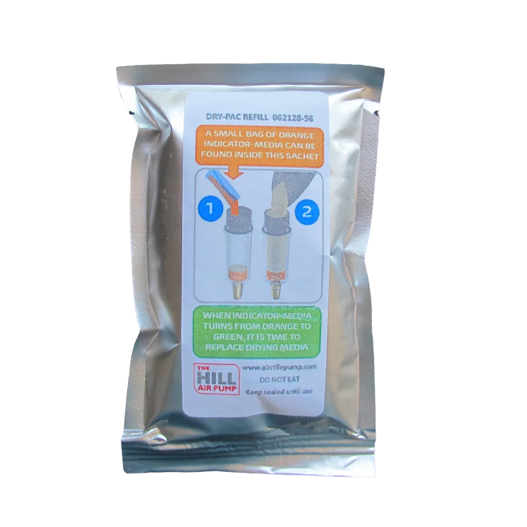 Trockenmittel Nachfüllpack für Hill Pressluftpumpen