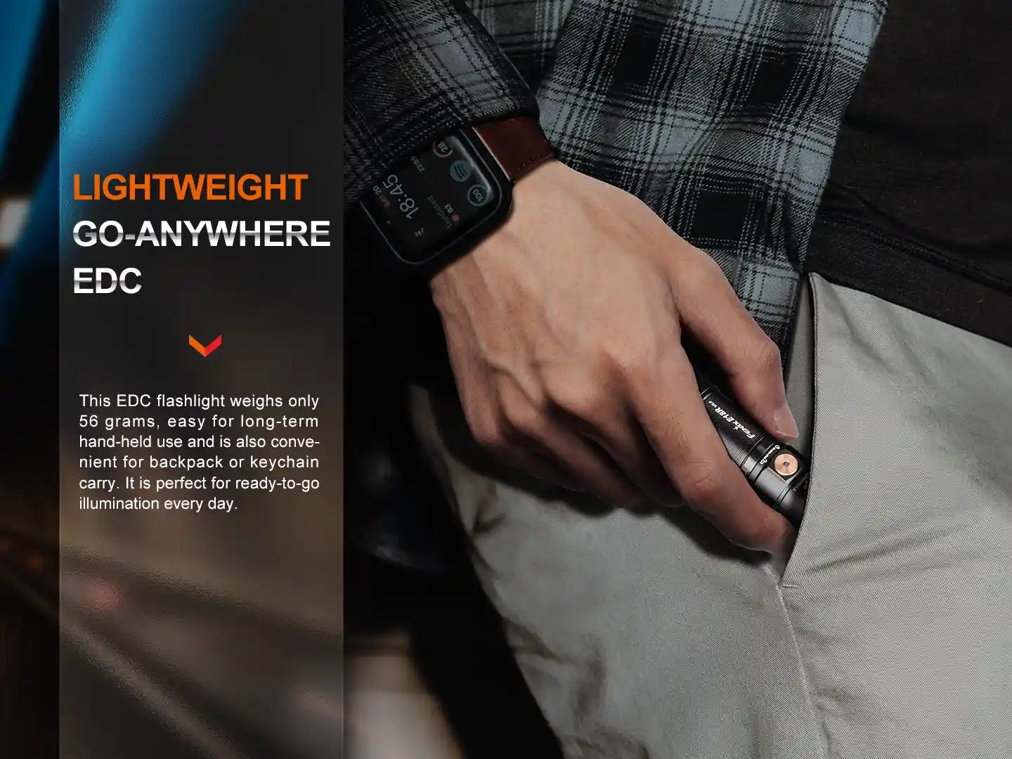 Fenix E18R V2.0 LED Taschenlampe