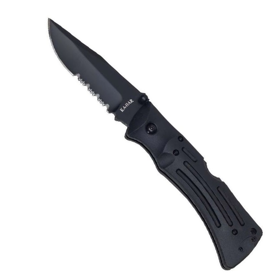 KA-BAR Black MULE-Folder serrated