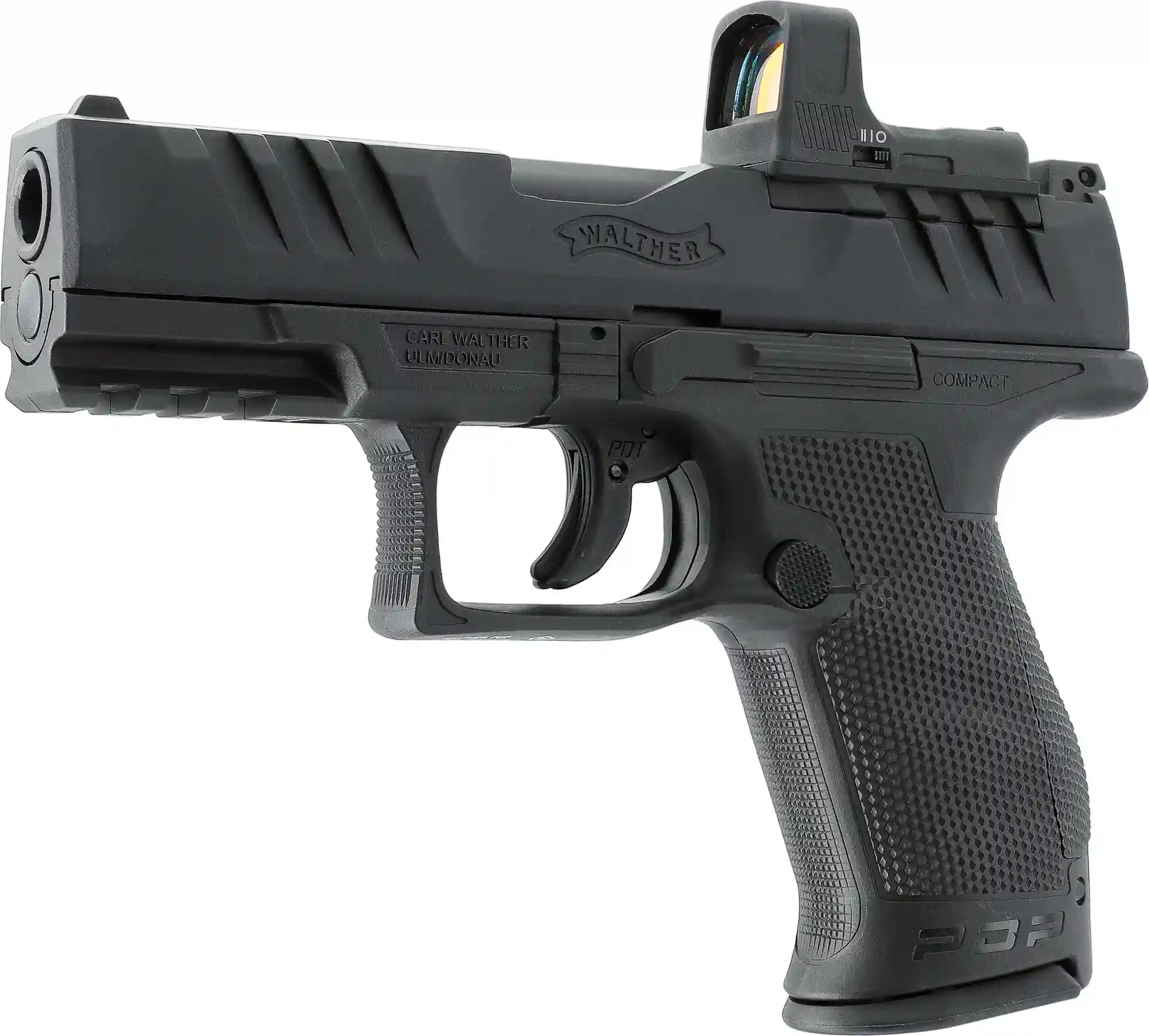 Walther PDP Compact 4" Set 4,5 mm inklusive  RDS 8 Leuchtpunktvisier