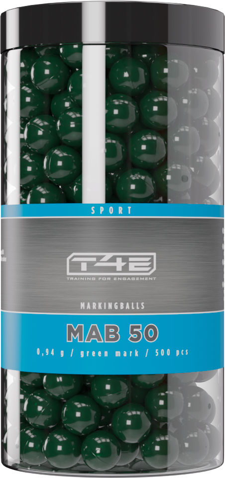 T4E Sport MAB 50 Markingballs Grün Kaliber .50