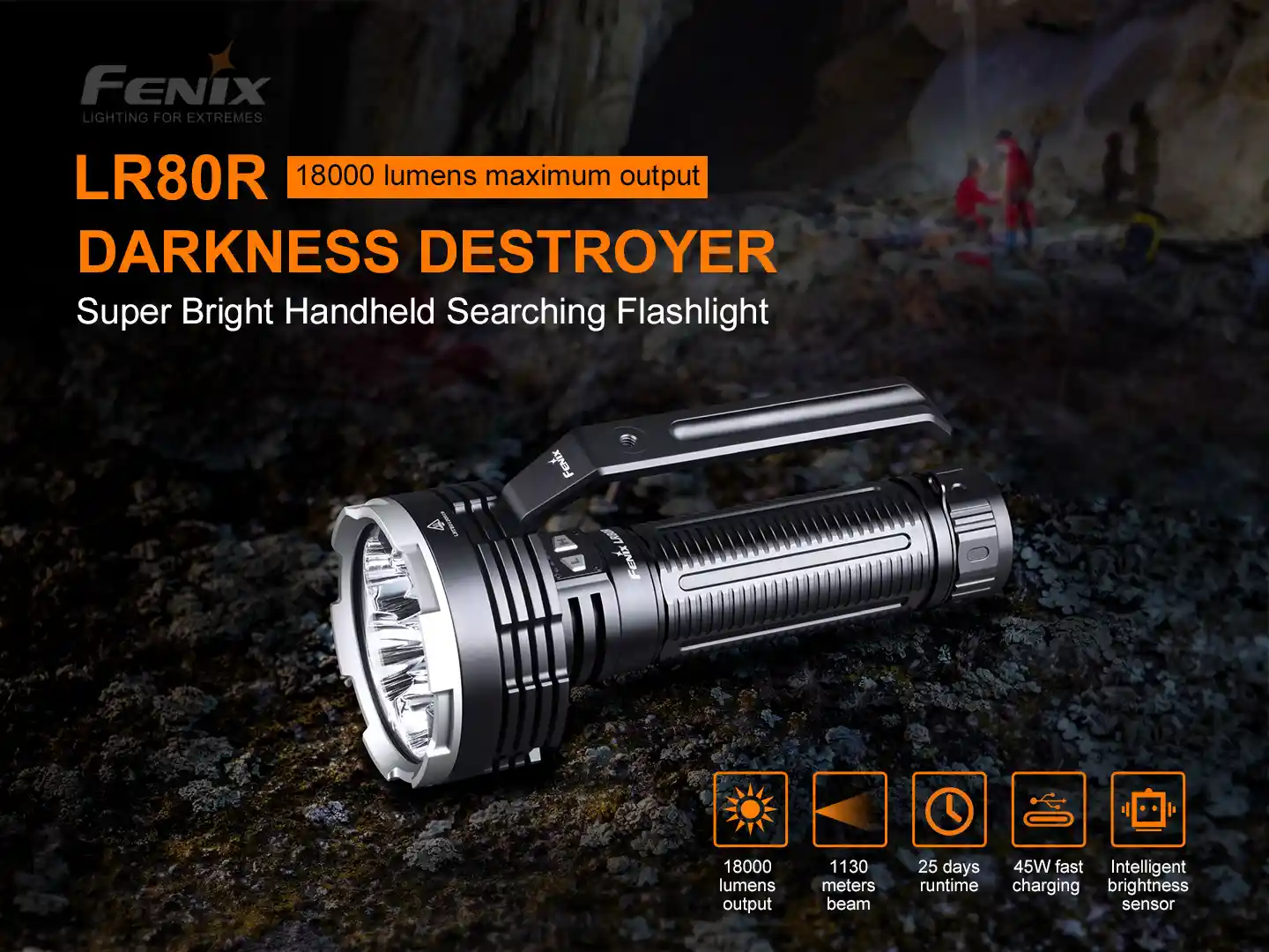 Fenix LR80R LED Suchscheinwerfer AKTION