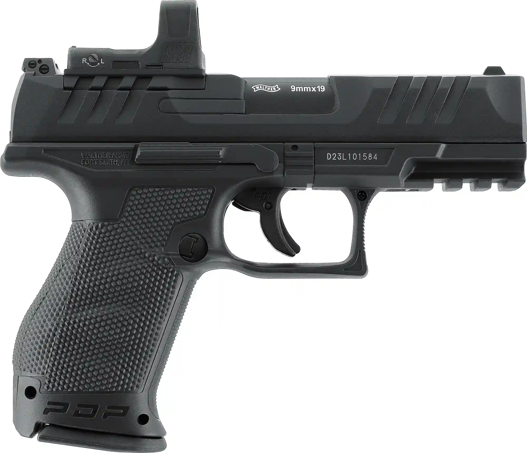 Walther PDP Compact 4" Set 4,5 mm inklusive  RDS 8 Leuchtpunktvisier