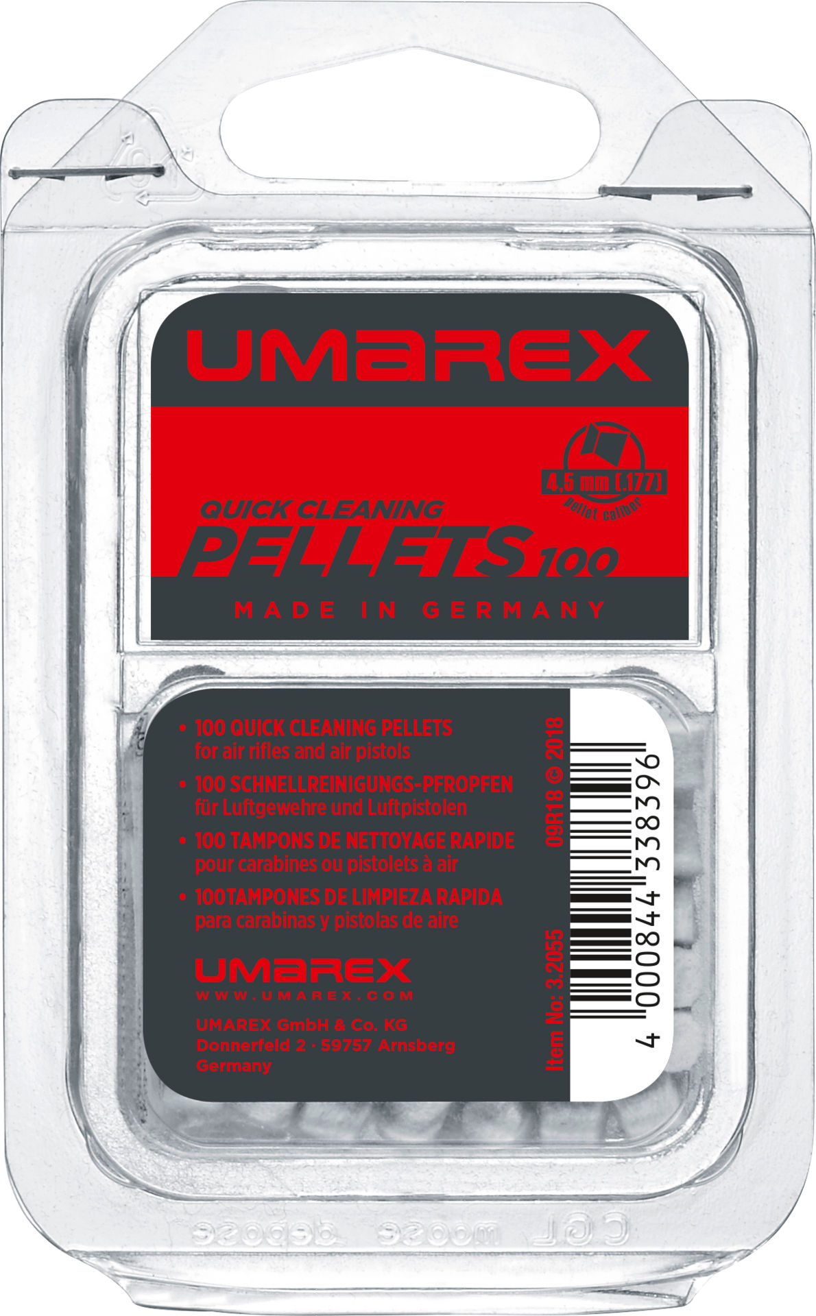 Umarex Schnellreinigungspfropfen Kaliber 4,5 mm (.177)