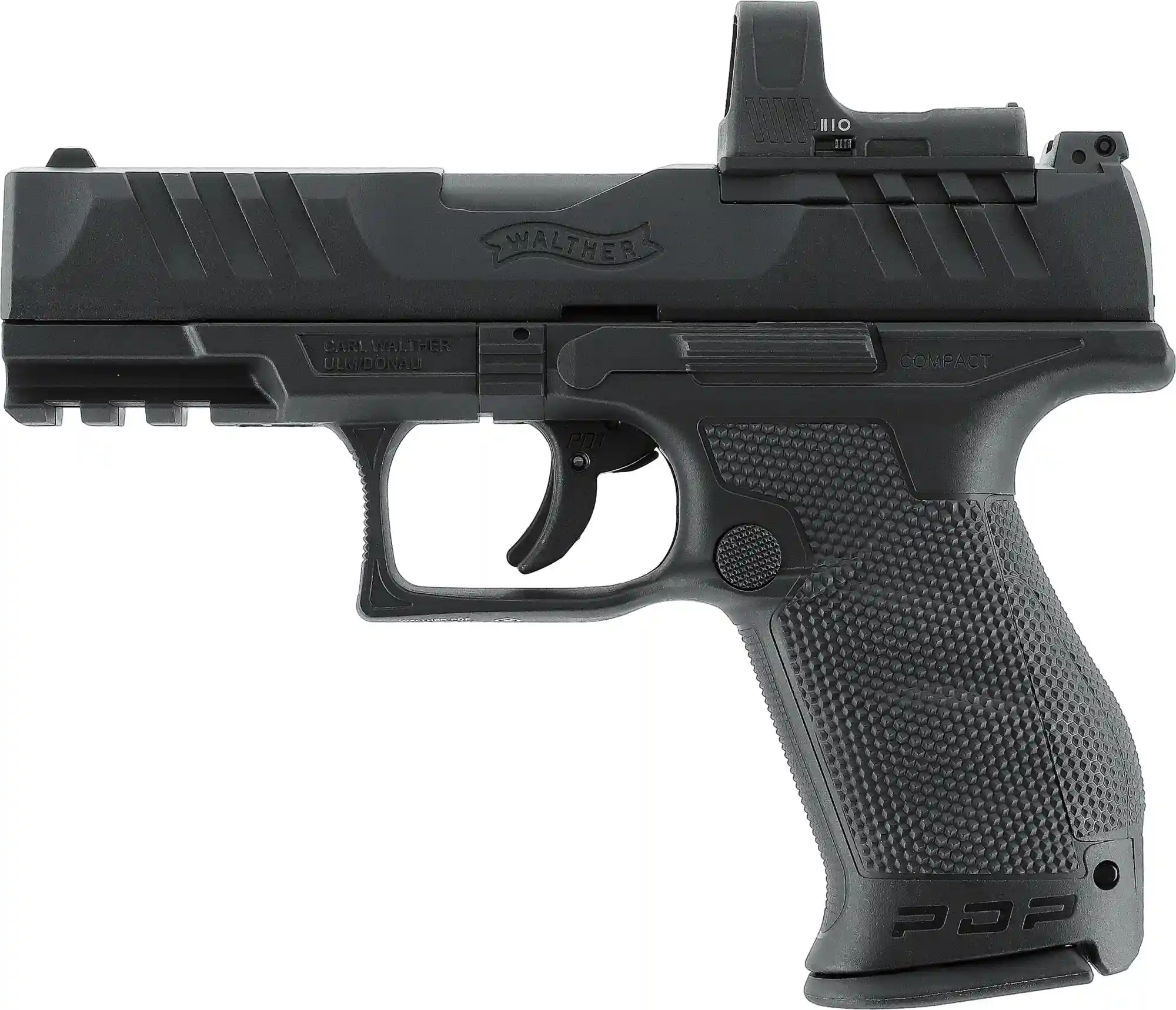 Walther PDP Compact 4" Set 4,5 mm inklusive  RDS 8 Leuchtpunktvisier