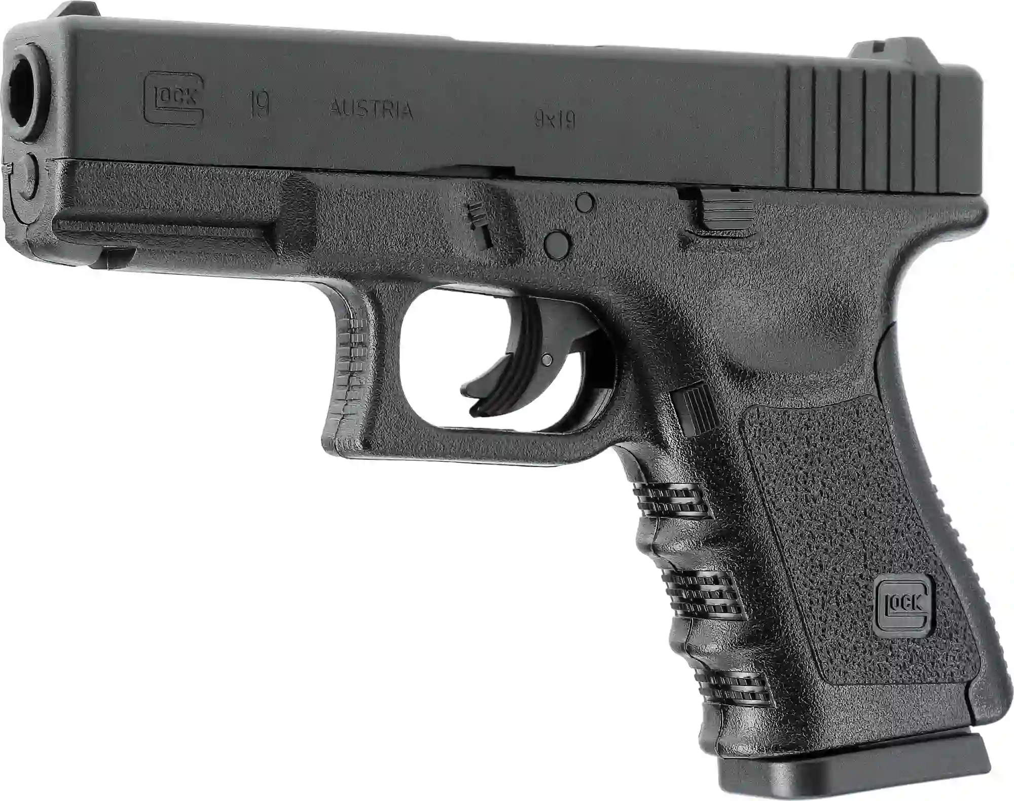 Glock 19 CO2-Pistole Kaliber 4,5 mm Stahl BB`s 5.8358