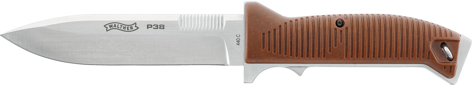 Walther P38 Messer rechte Ansicht