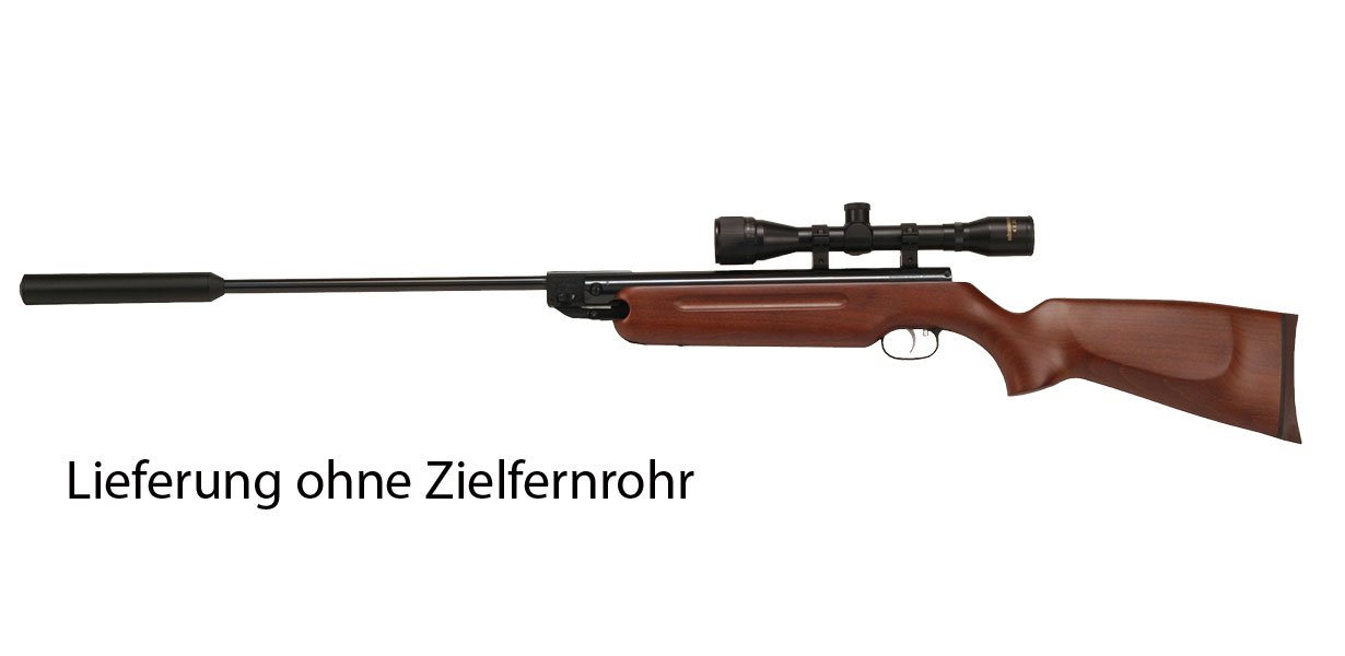 Weihrauch HW 35 K Luftgewehr mit Schalldämpfer Kal. 4,5 mm