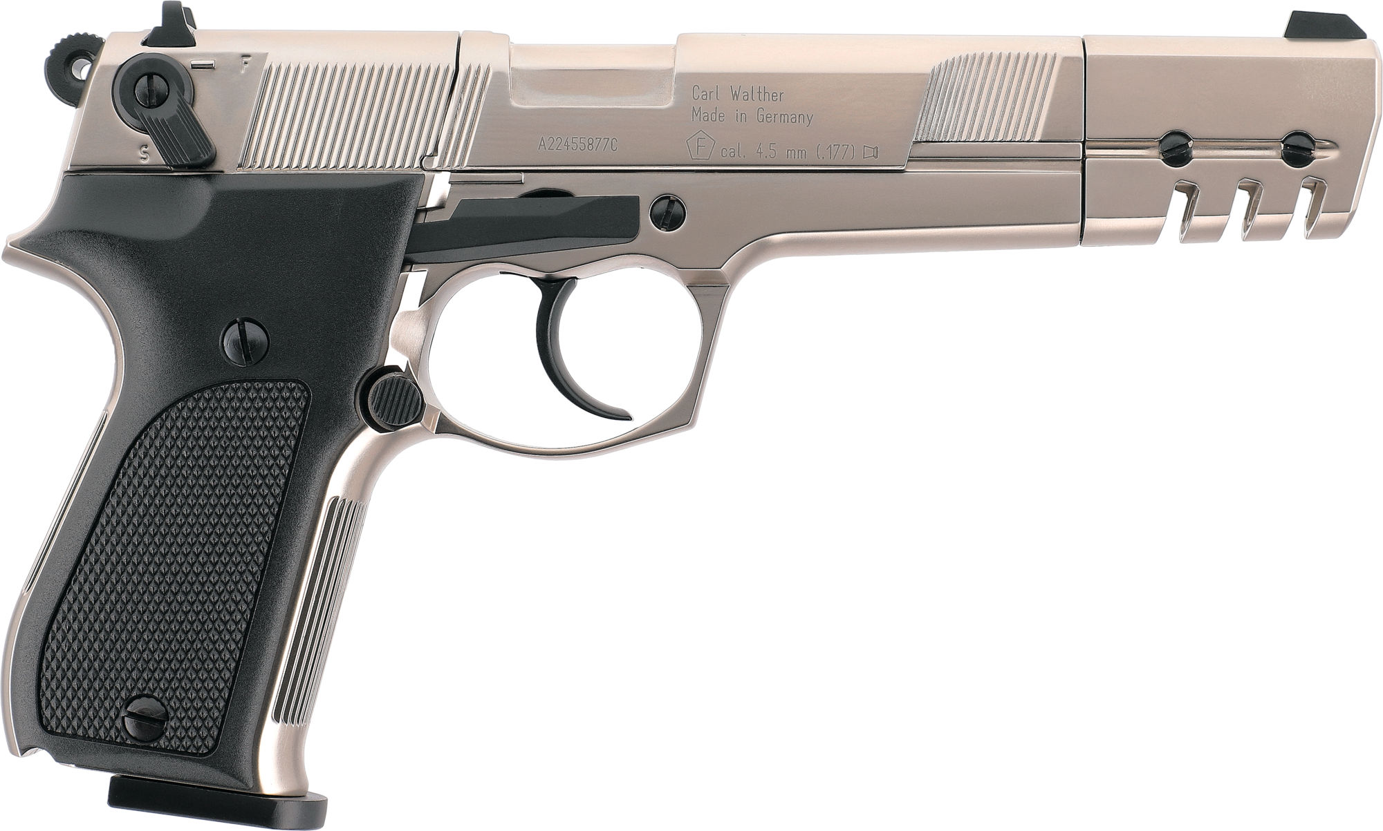 Walther CP88 Competition 5,6 Zoll CO2 Luftpistole 4,5 mm