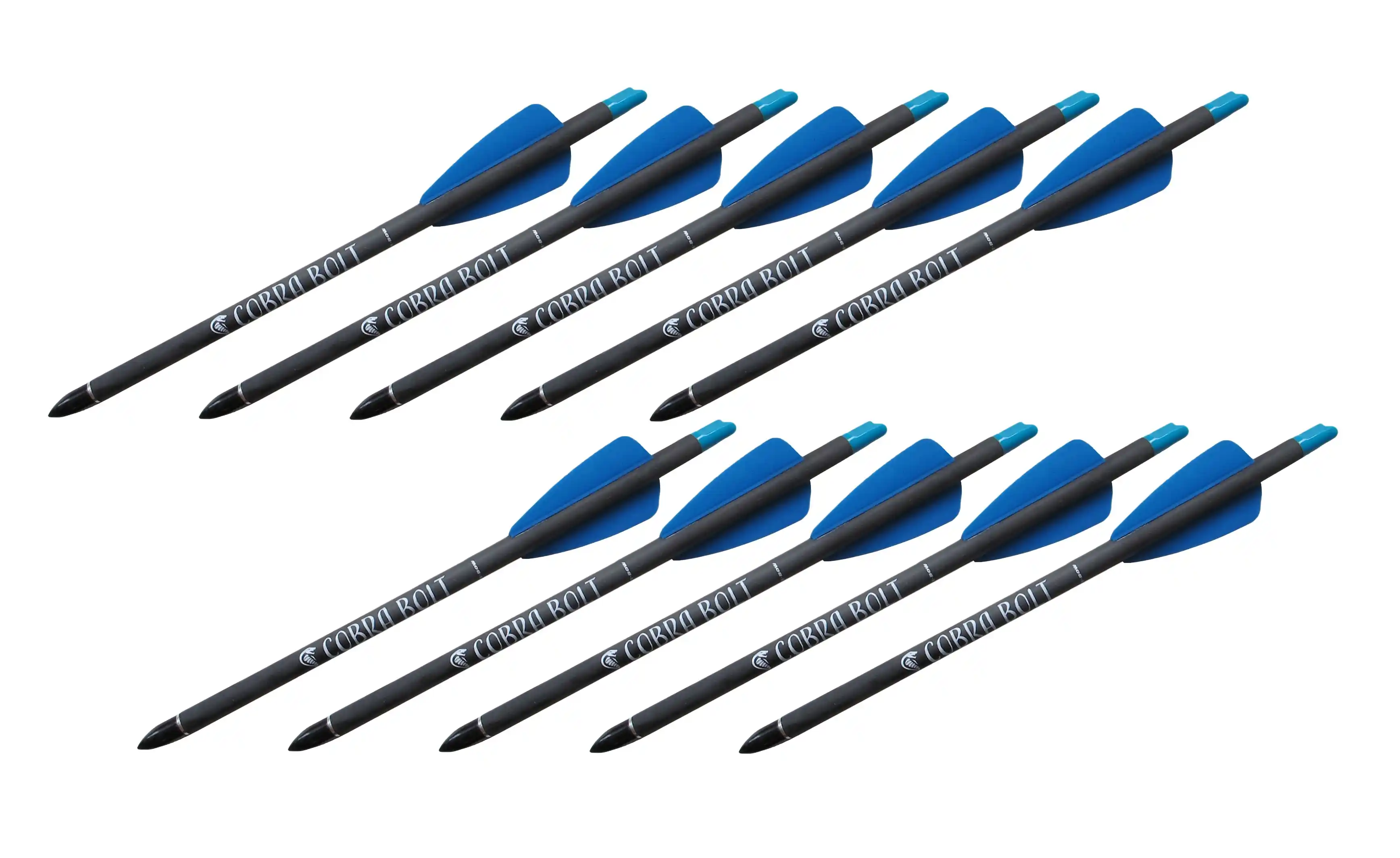 X-Bow Carbonbolzen Pfeile 7,5  Zoll für Cobra System, Cobra R9 + R10 & Adder