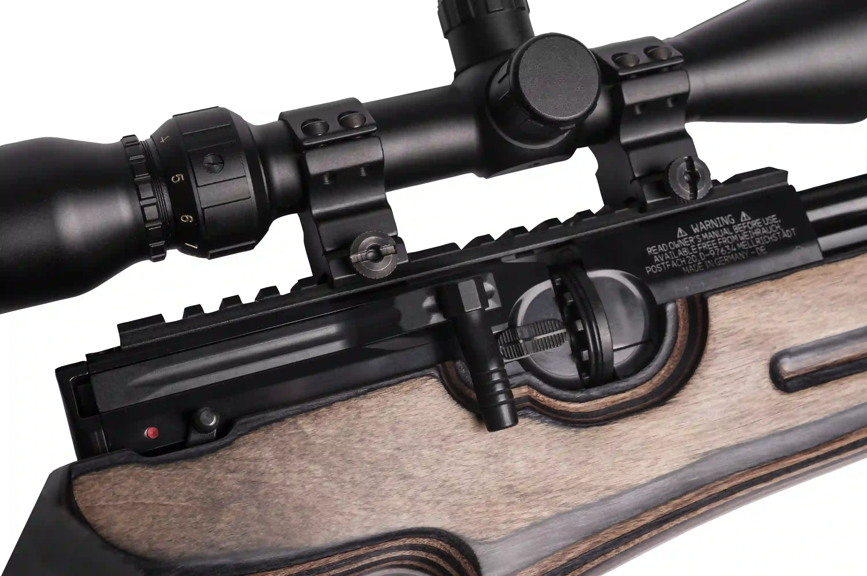 Weihrauch HW 100 T Pressluftgewehr 4,5 mm Schichtholzschaft mit Schalldämpfer