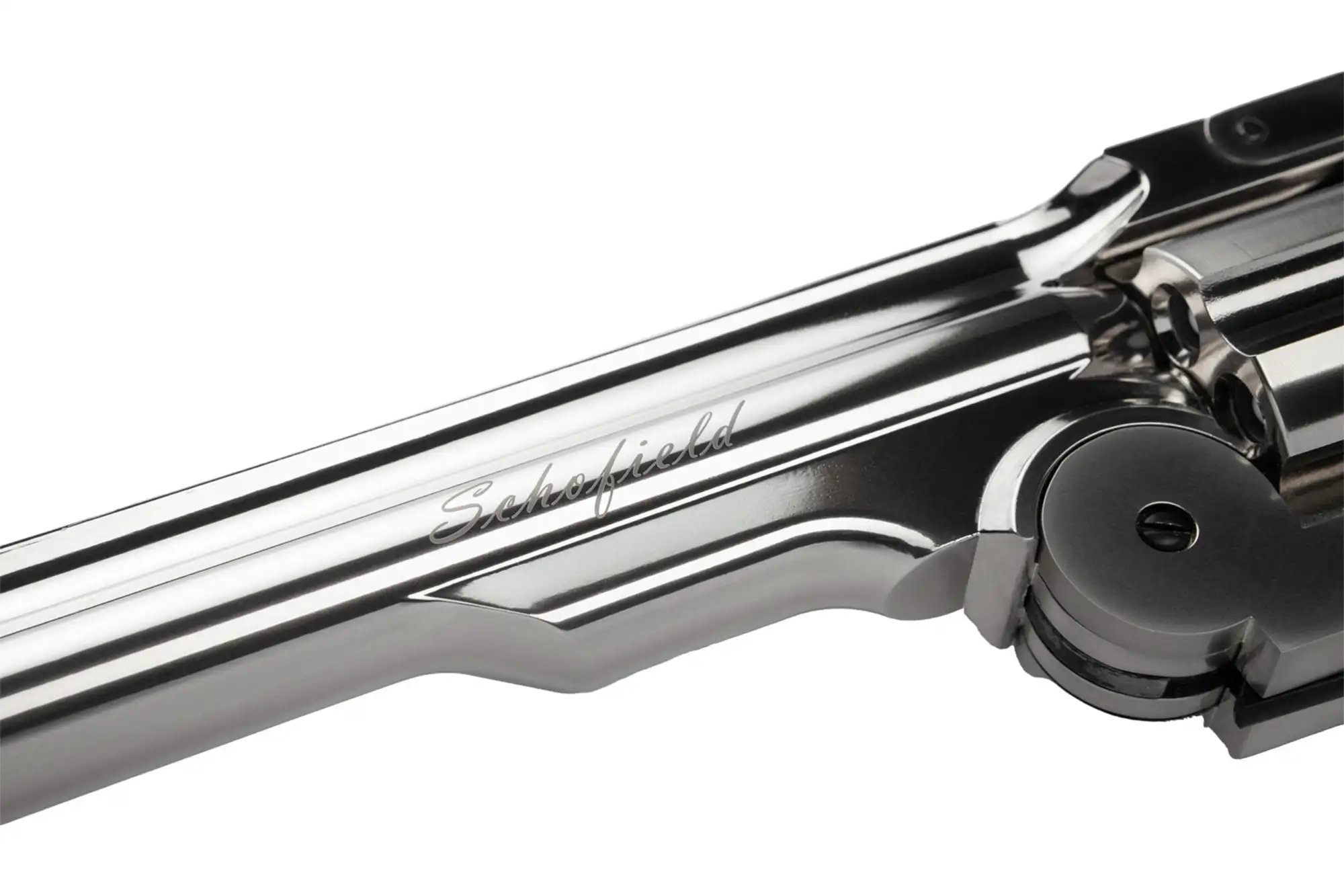 Schofield 6" CO2 Revolver Silver 4,5 mm