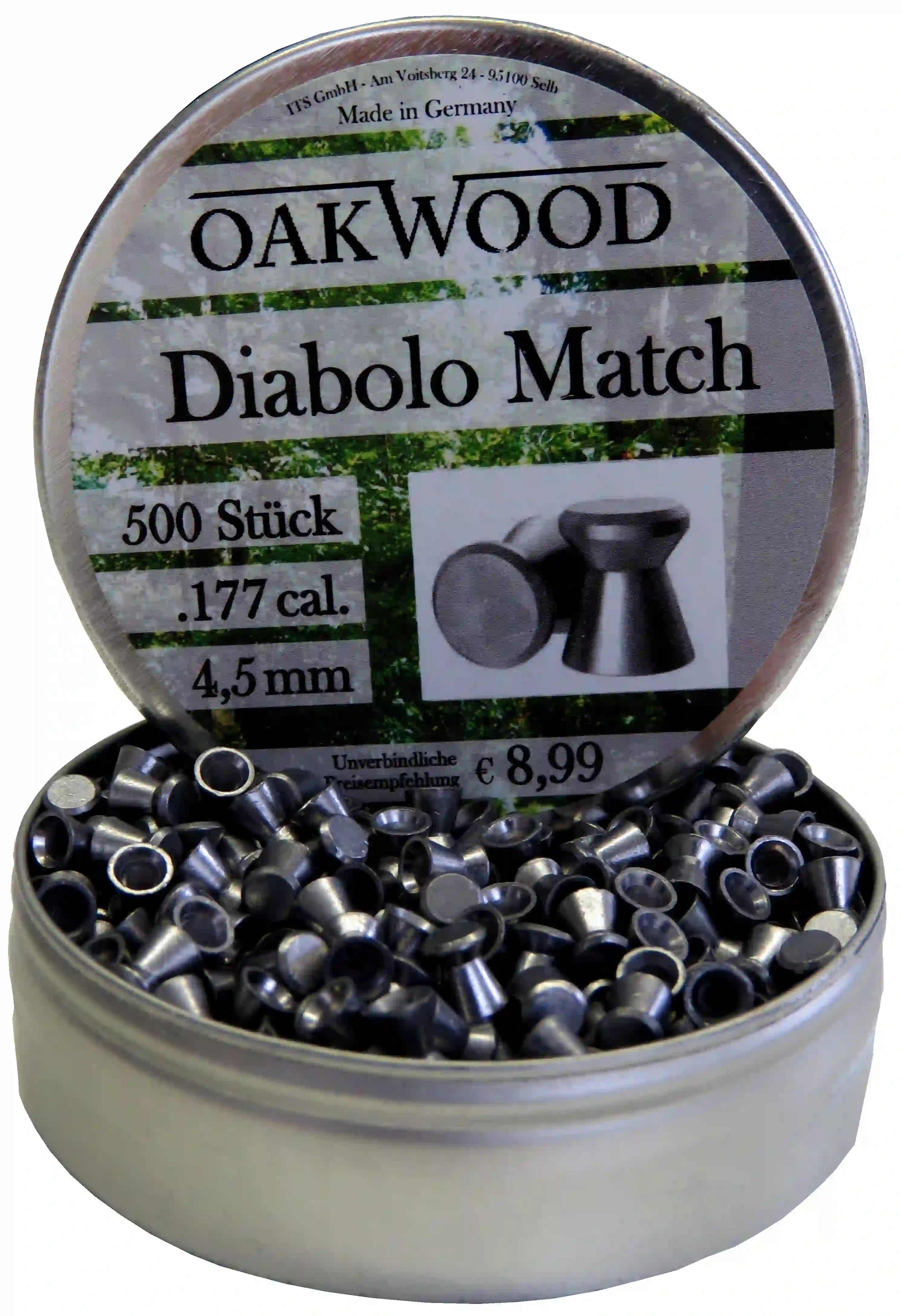 Oakwood Diabolos Match 4,5 mm