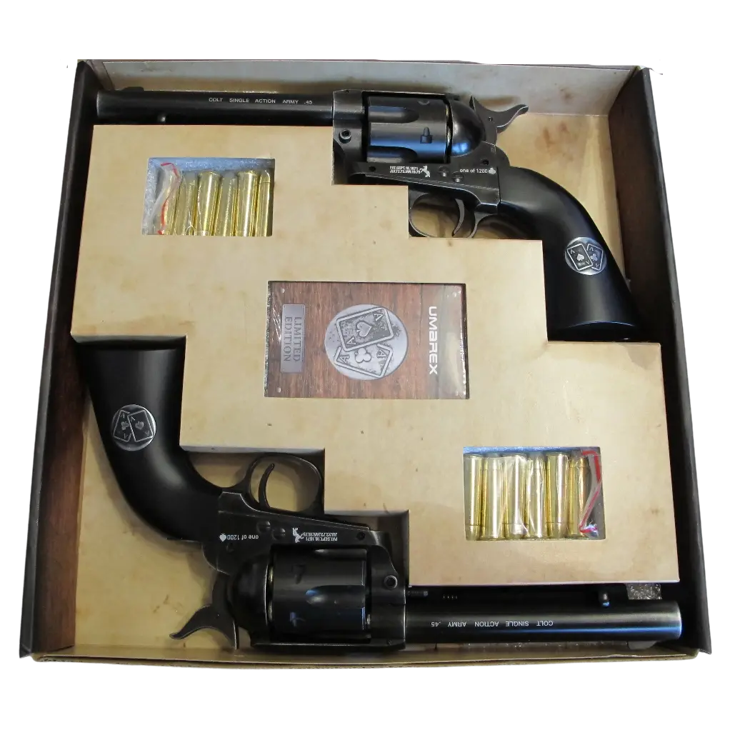 Colt Double Aces Duel Set 4,5 mm (.177) BB limitiert mit Editions-Seriennummer AKTION