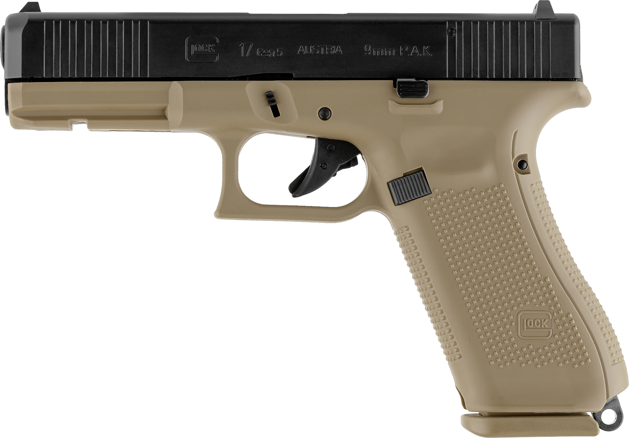 Glock 17 Gen5 French Army Schreckschuss Pistole 9 mm P.A.K.