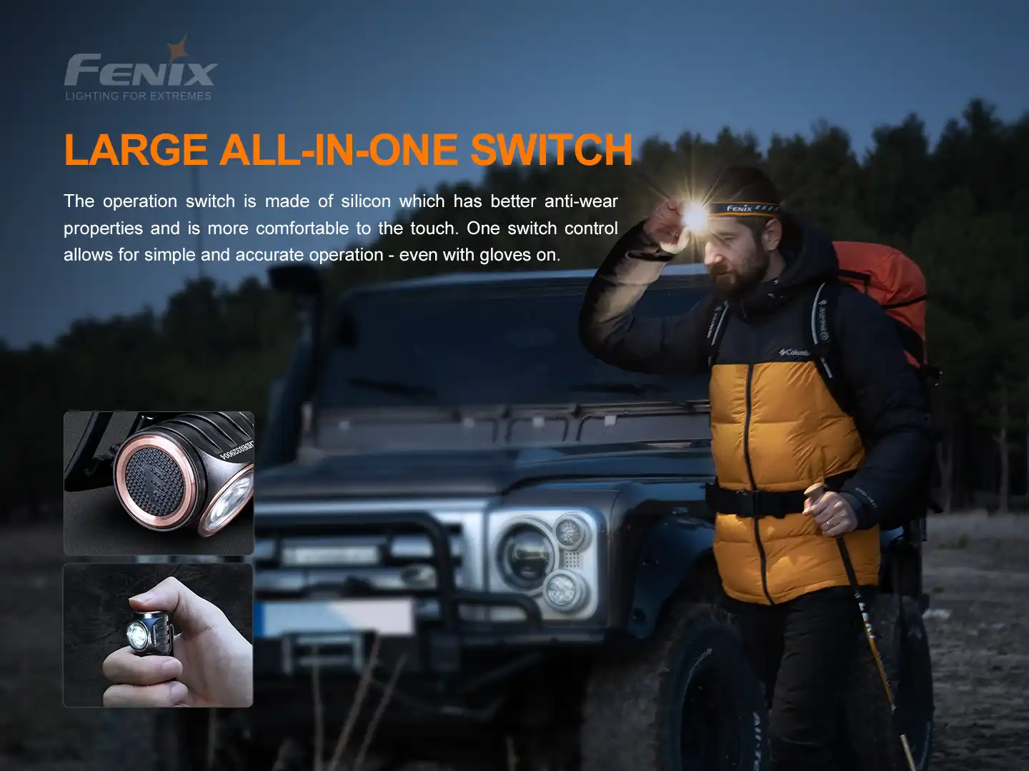 Fenix HM50R V2.0 LED Stirnlampe