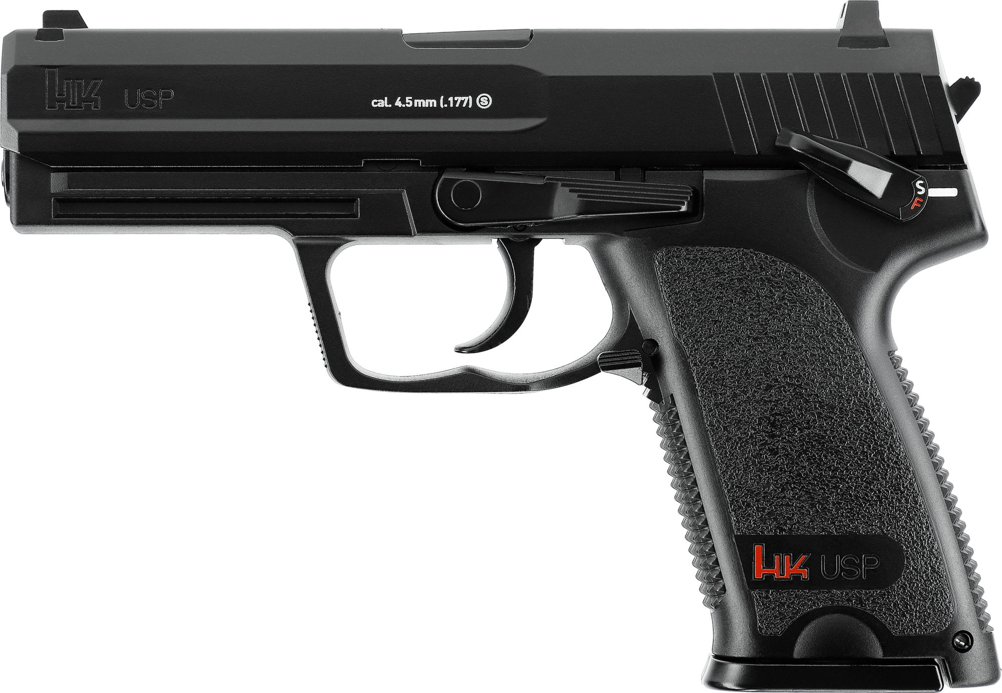 Heckler & Koch USP CO-2 Pistole Schwarz