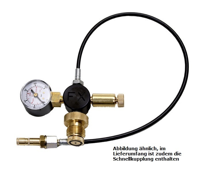 FX 401 Füllschlauch mit Manometer