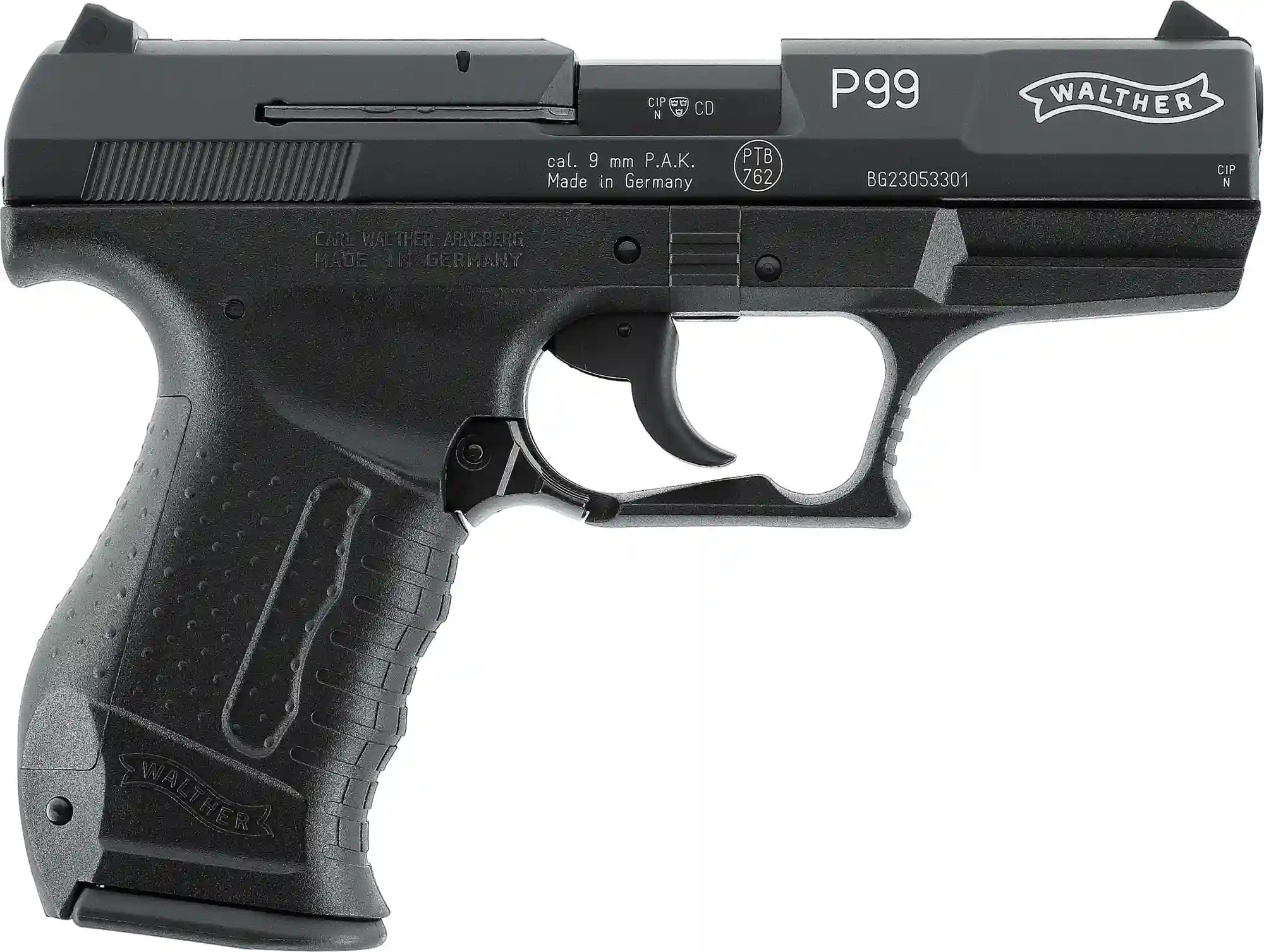 Walther P99 9 mm P.A.K. Schreckschusspistole