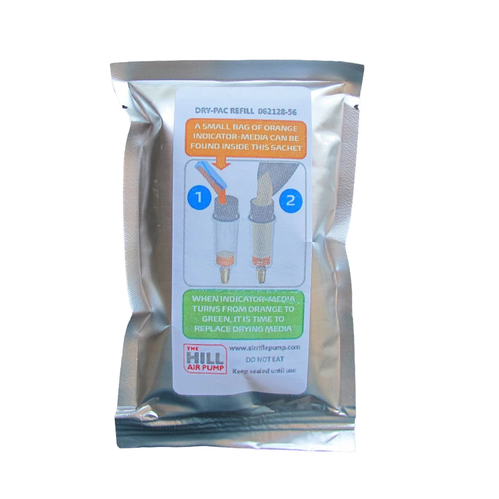 Trockenmittel Nachfüllpack für Hill Pressluftpumpen
