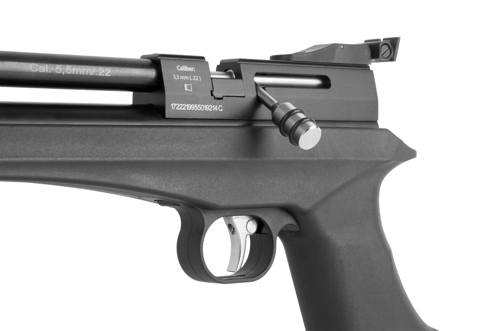 DIANA Bandit black Pressluftpistole mit Schaftverlängerung