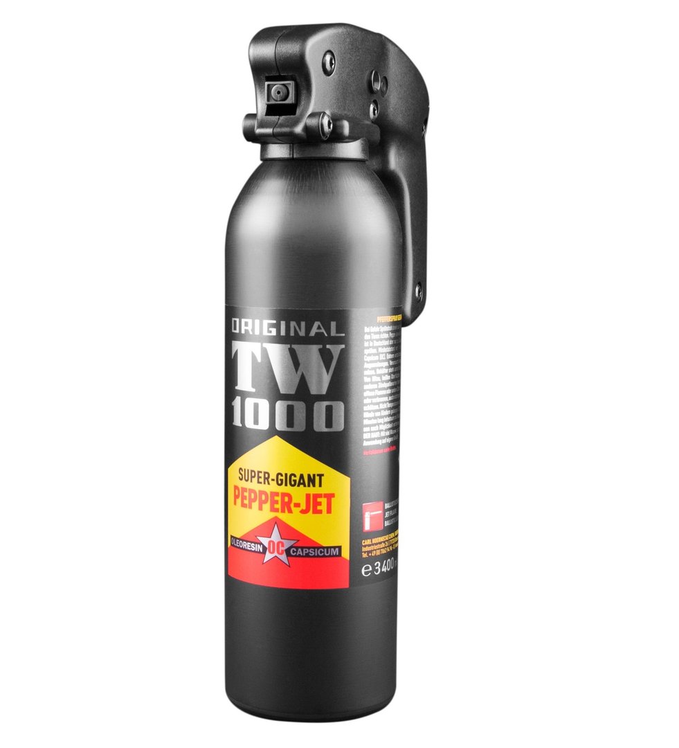 Pfefferspray TW1000 Pepper-Jet Super-Gigant ( Jet-Strahl ) 400 ml