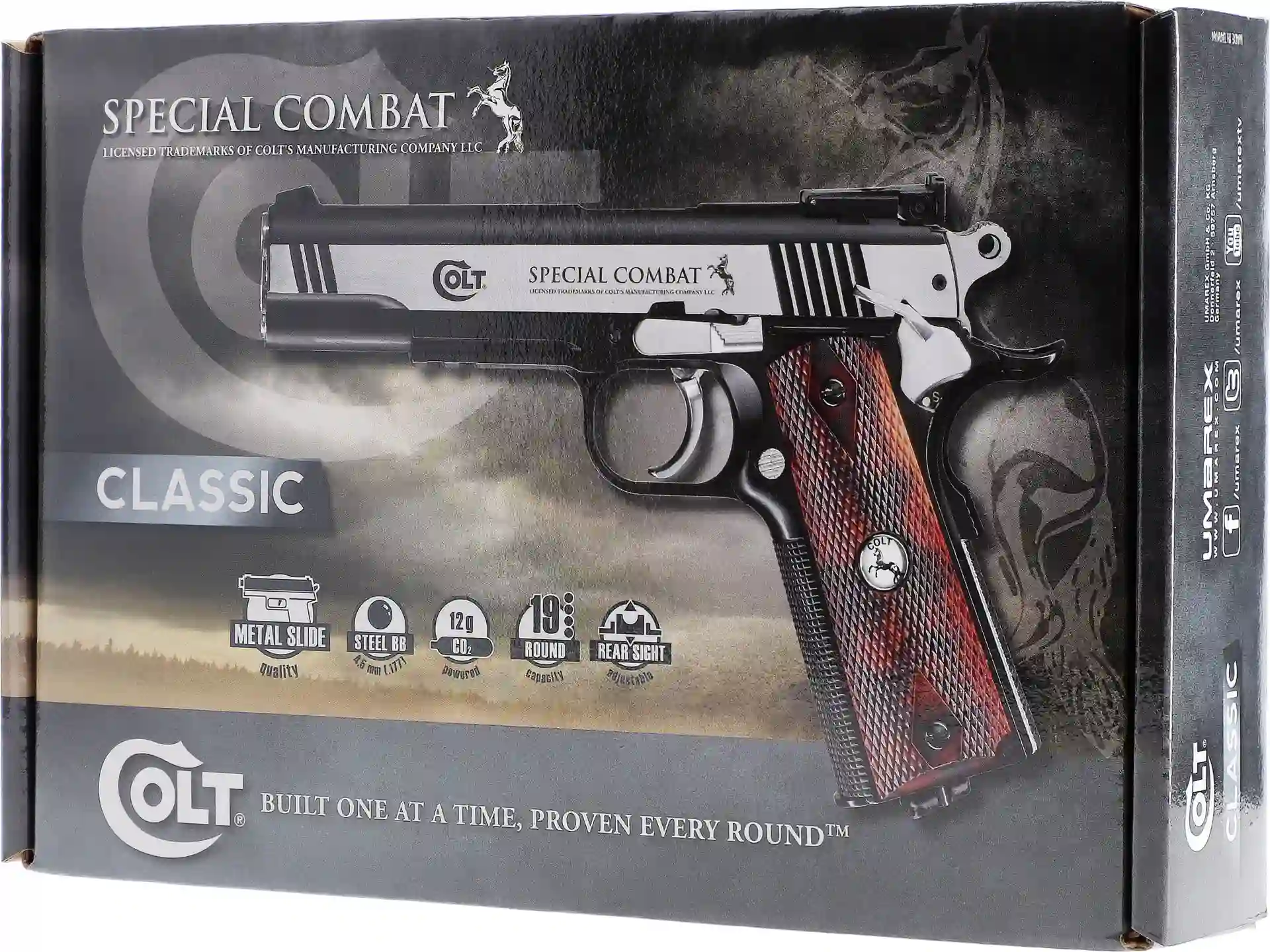 Colt Special Combat Classic Dark Ops CO2 Pistole