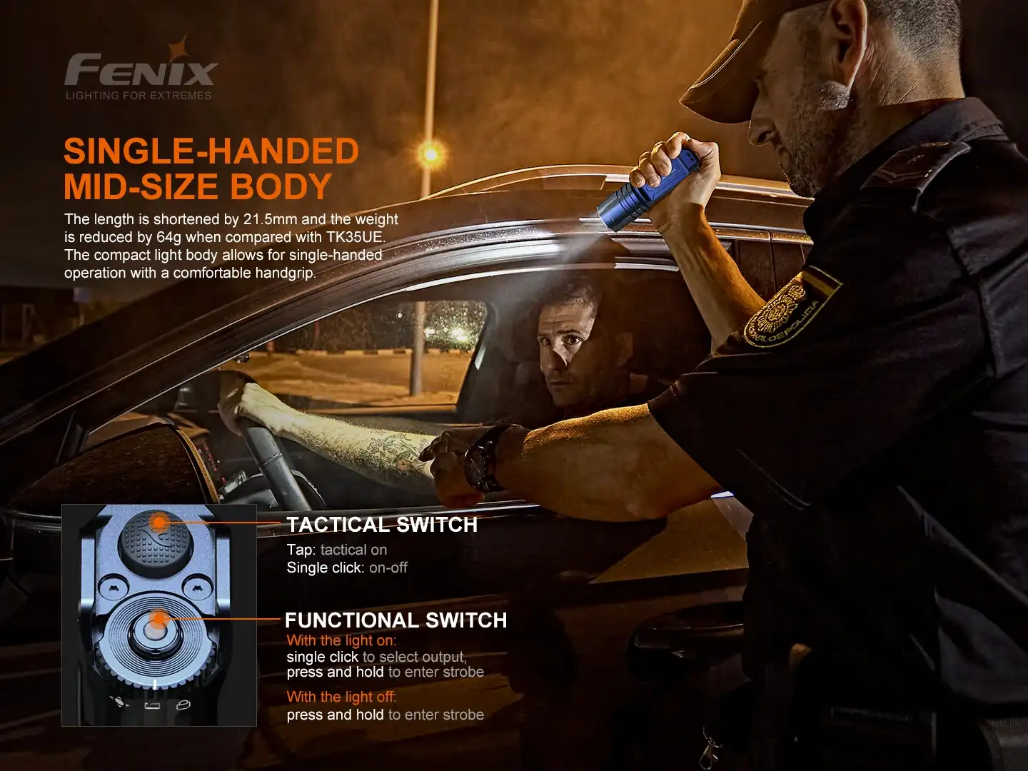 Fenix TK35UE V2.0 LED Taschenlampe