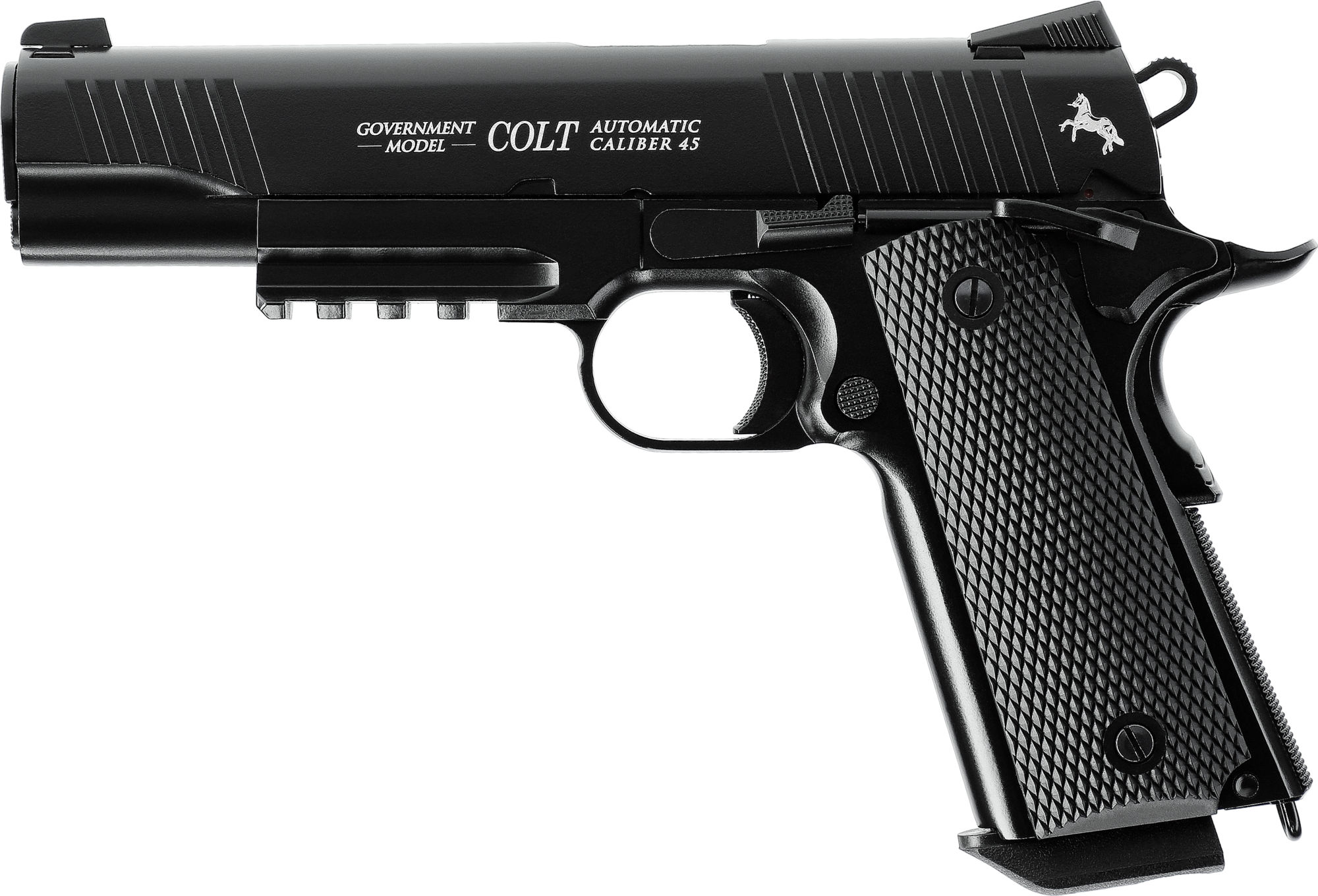 Colt M45 CQBP CO2 Pistole 4,5 mm BB`s  Schwarz