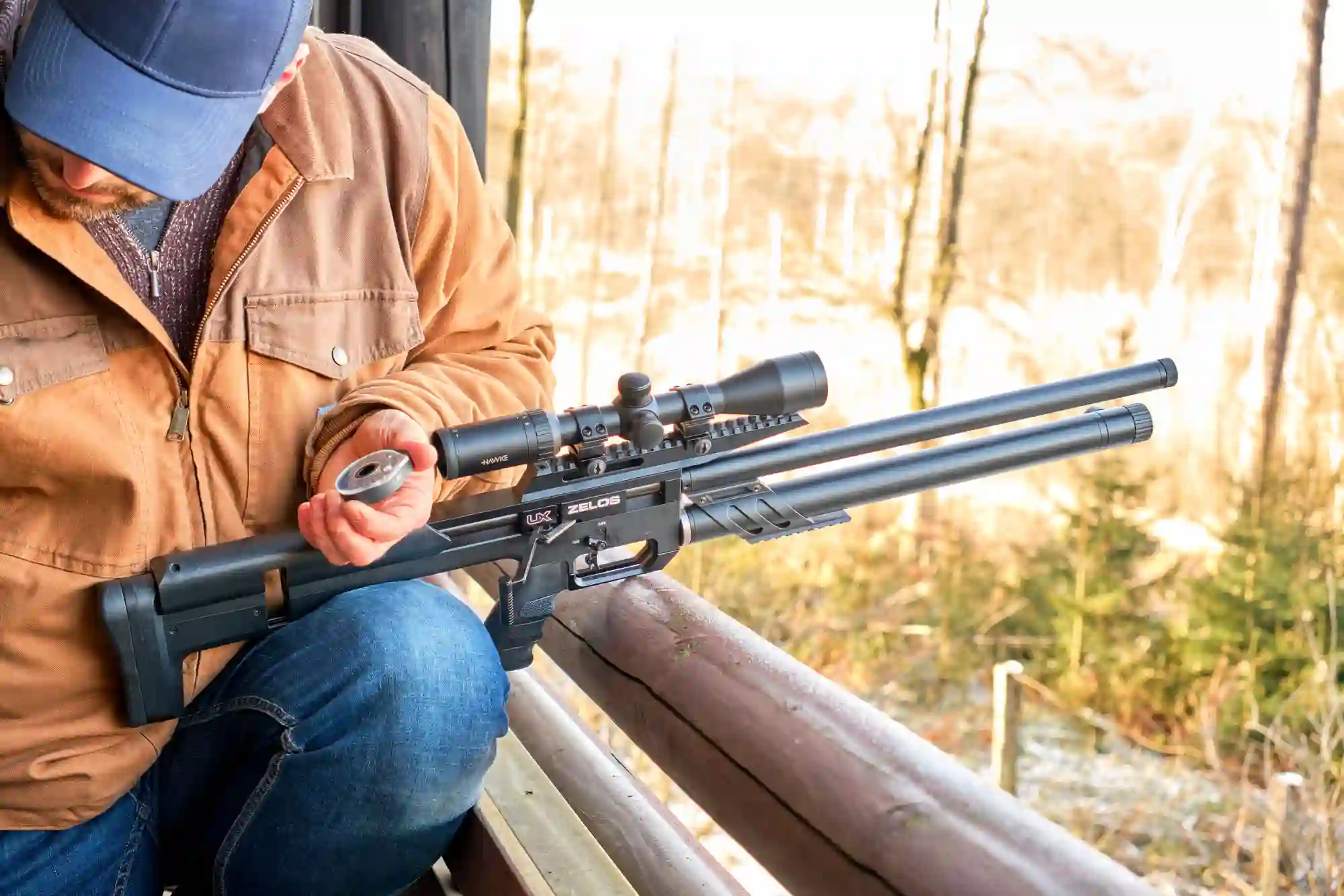 UX Zelos cal. 4,5 mm (.177) Diabolo Pressluftgewehr